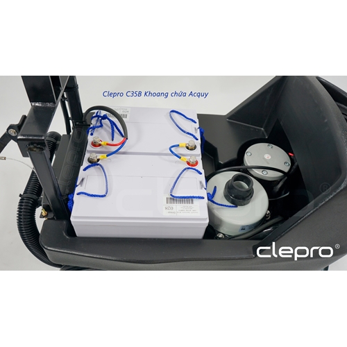 Máy chà sàn liên hợp CLEPRO C35B (Dùng ắc quy) 3